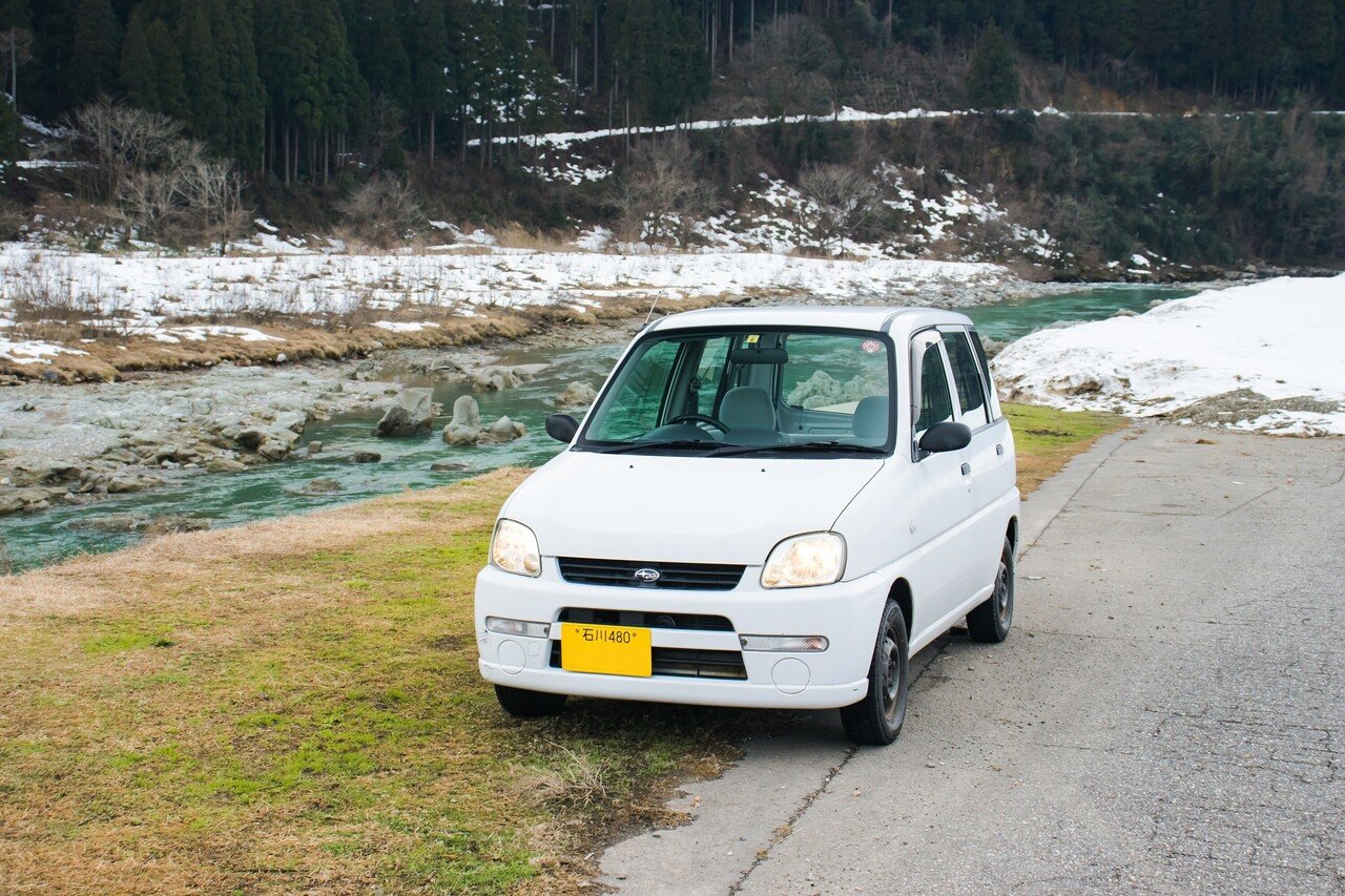 車レビュー】スバル プレオ LE-RV1｜もんぶらん｜note