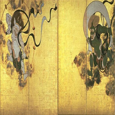 本物の風神雷神図屏風に会ってきました ー「琳派と印象派」展にてー｜きの
