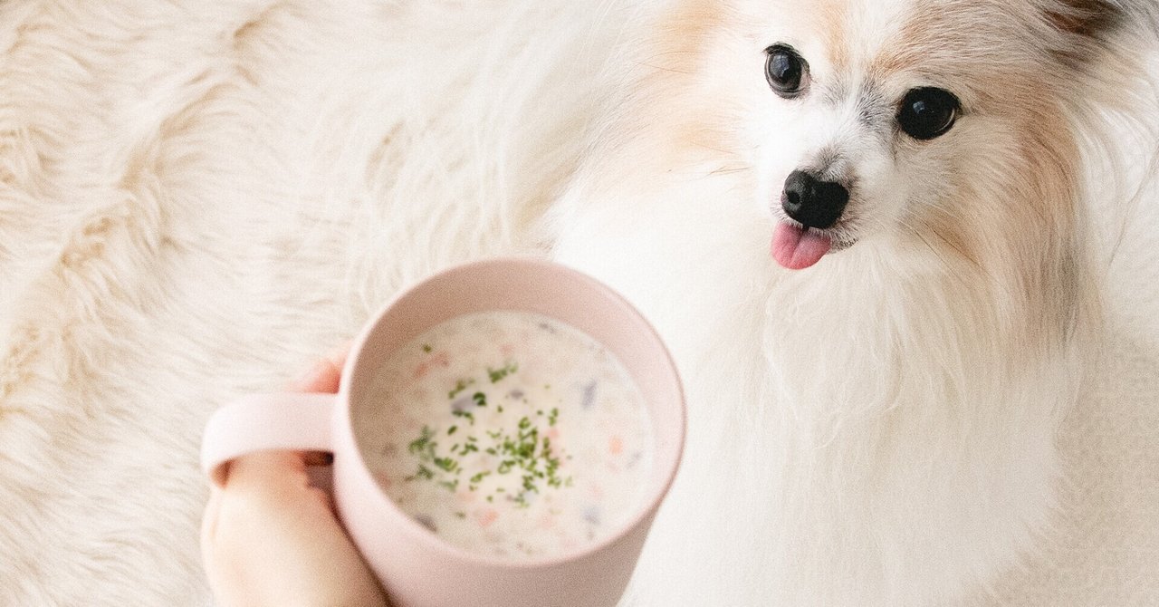 レンジで作れる マグカップチキンチャウダー 手作り犬おやつレシピ 犬ごはん先生いちかわあやこ Official Web Site