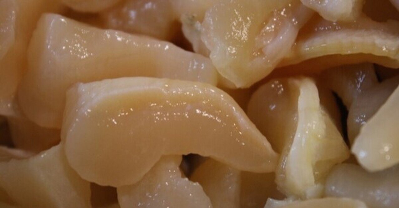 真珠も良いけど 食べても美味しいあこや貝の貝柱 野中 一英 博多の串揚げおやじ Note