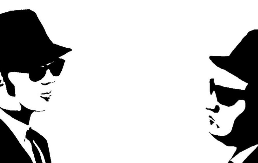 品質が完璧 ブルース・ブラザース』描きました｜せきぞう、 絵画