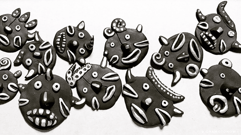 コーヒー豆の顔 Okamotonow Note