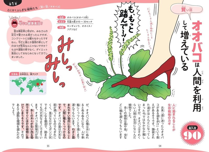 2 22発売 いのちのふしぎがおもしろい すごい植物図鑑 試し読み カンゼン Note