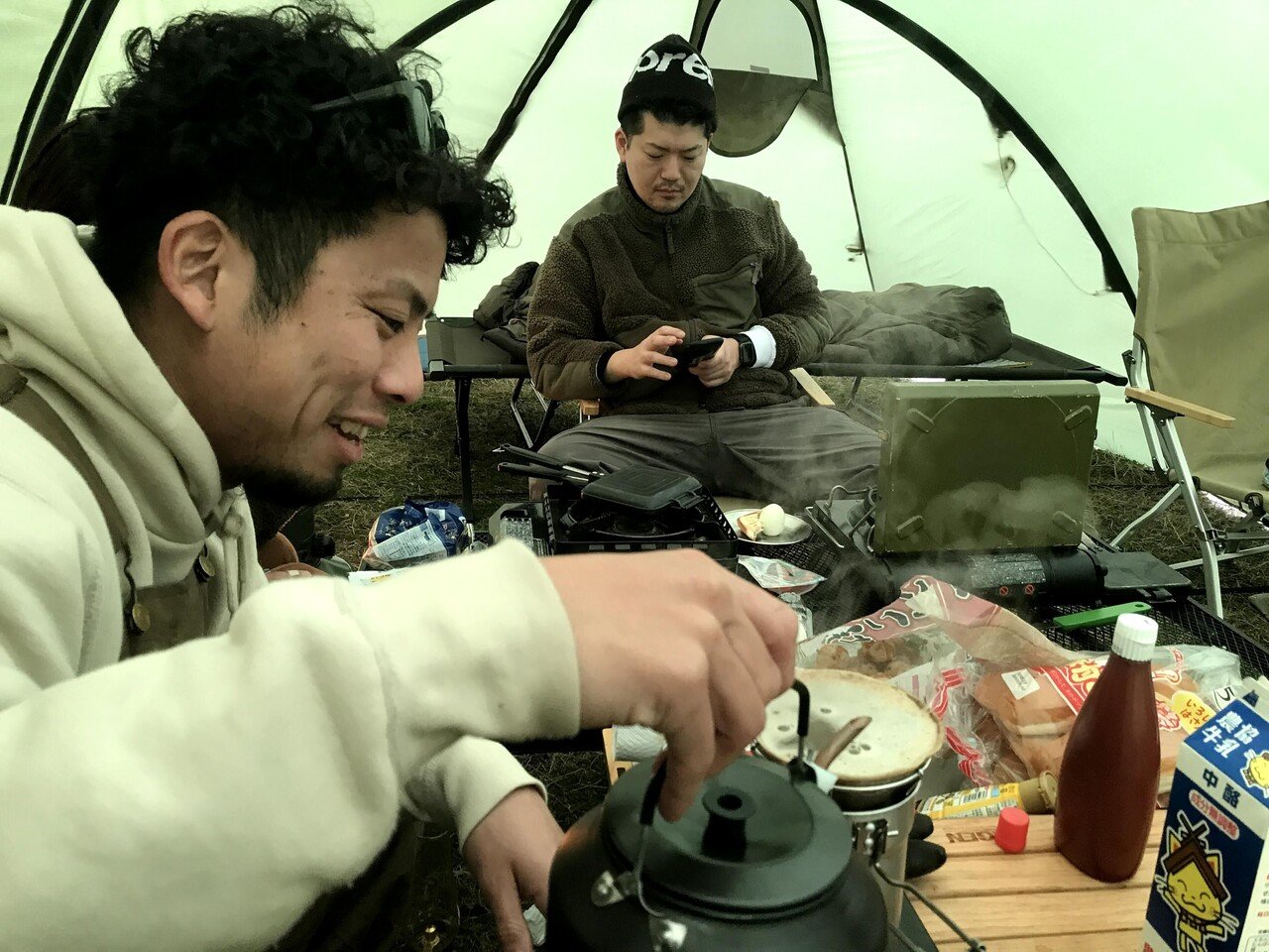 大人の島留学日記 55 快適冬キャンプ 離島にもっと若者の還流を Note