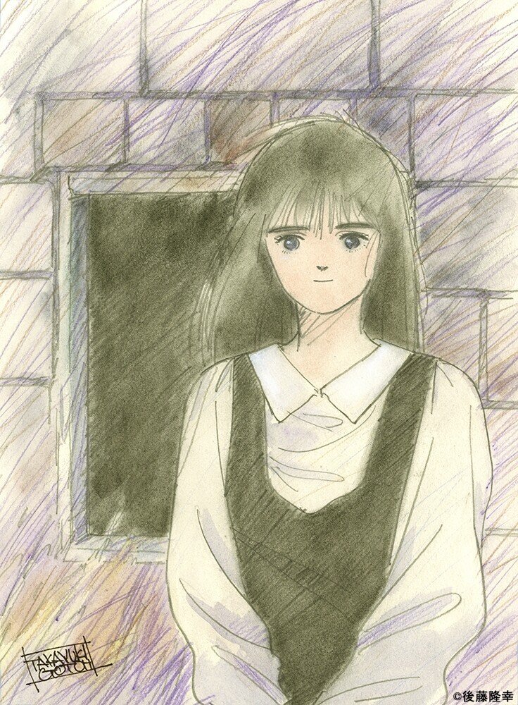 Production I.G】後藤隆幸氏アニメディア四周年記念サイン色紙