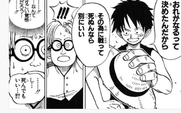 ワンピース ルフィの覚悟 全てに通じる想いの強さ 高下まりな Note ワンピース ルフィの覚悟 全てに通じる想いの強さ 高下まりな Note