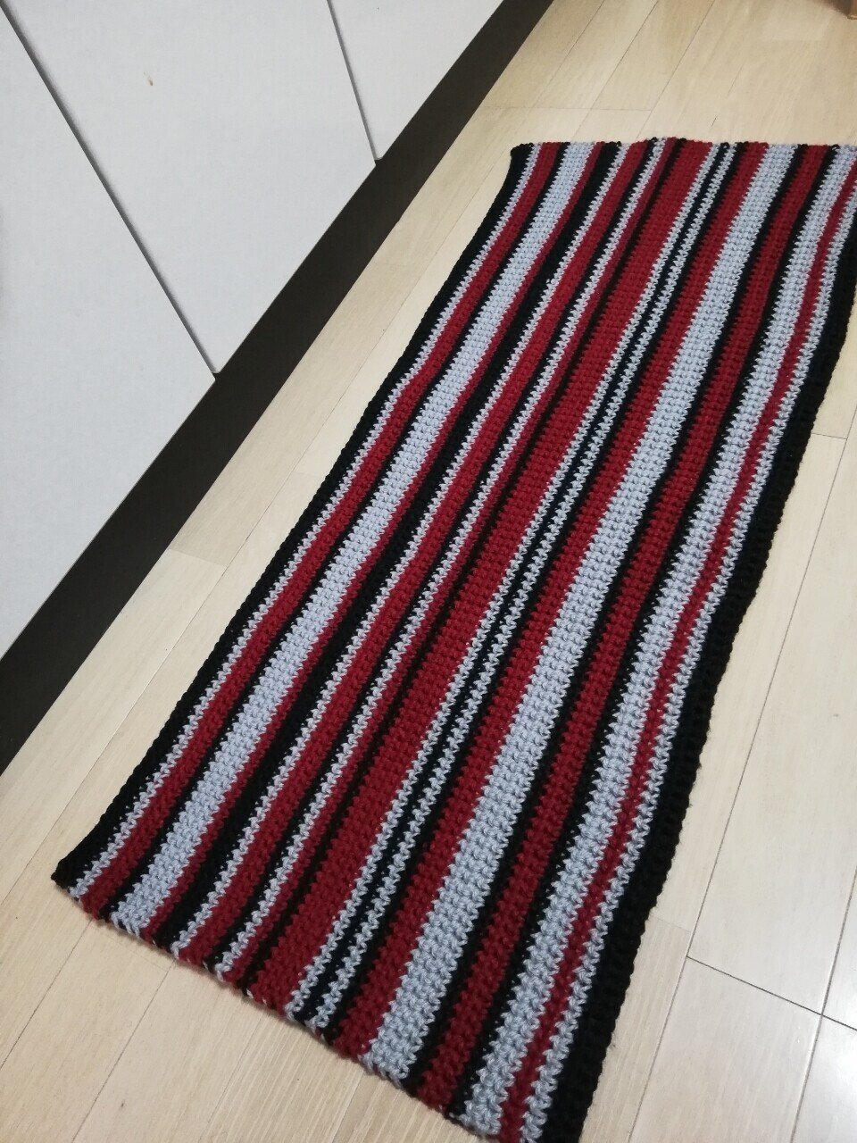 少し変わったこま編みでキッチンマットできました ローゼン 休職中 Note 少し変わったこま編みでキッチンマットできました ローゼン 休職中 Note