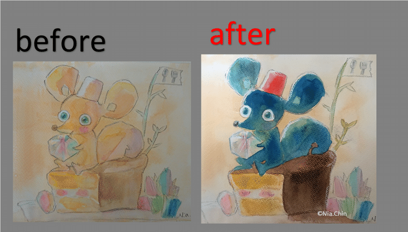 色彩感覚の悪い私がいつも心がけていること 絵本風味の画家 Nia Chin Note 色彩感覚の悪い私がいつも心がけていること 絵本風味の画家 Nia Chin Note