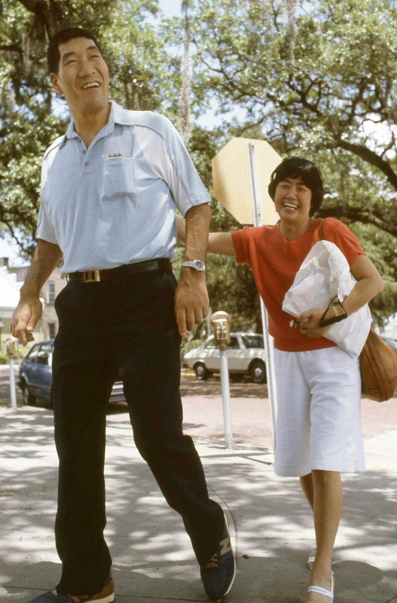 馬場夫妻のベストショット（１９８３年６月１６日、米テキサス州ダラス