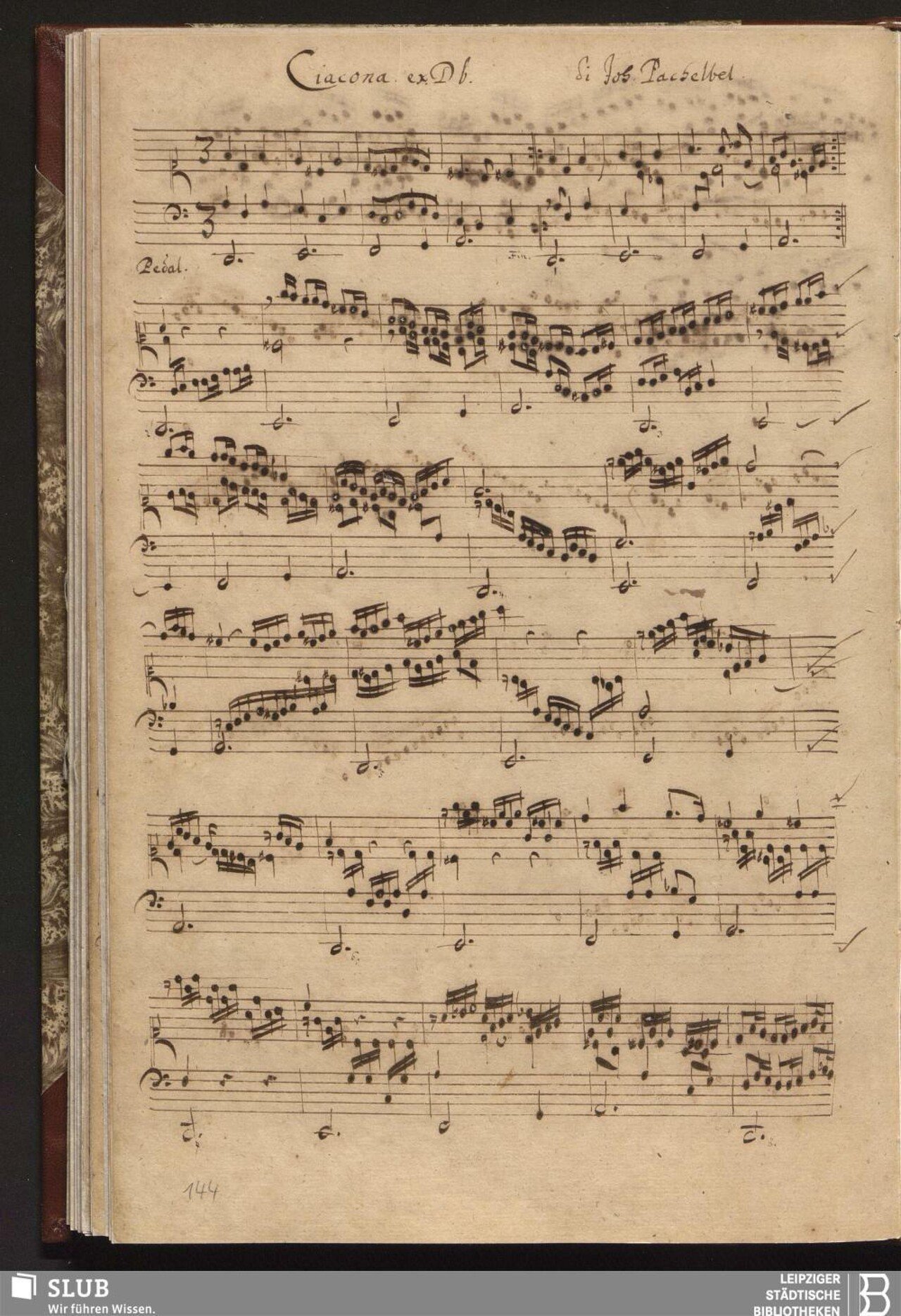 パッヘルベルのチャコーナ（鍵盤楽器音楽の歴史、第76回）｜影踏丸