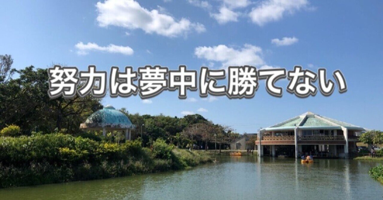 努力は夢中に勝てない 新里哲也 沖縄ビジネスプロデューサー あなたの強みを見つけ出す Note