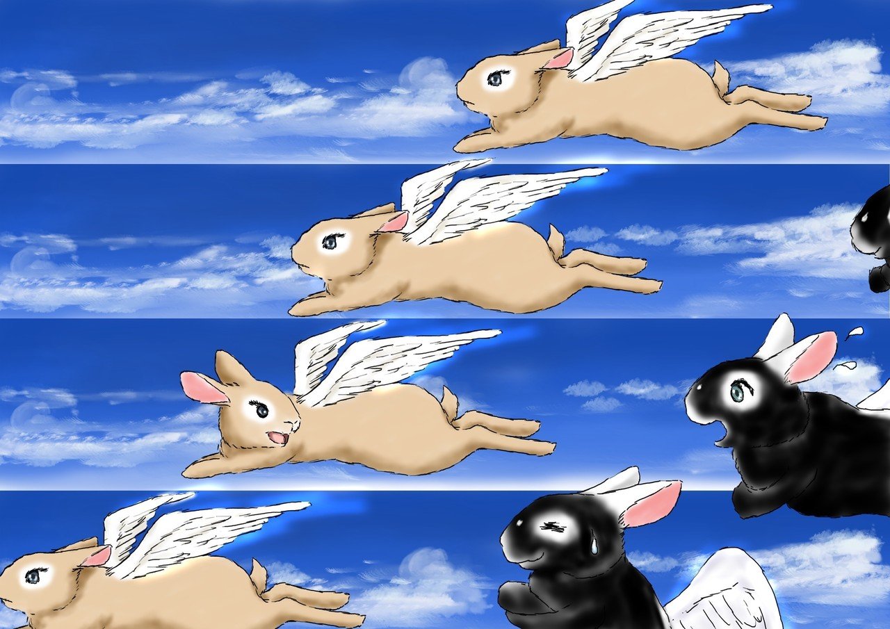 ある女の子の天使うさぎ」おんなのこと天使うさぎたち86｜AngelRabbits