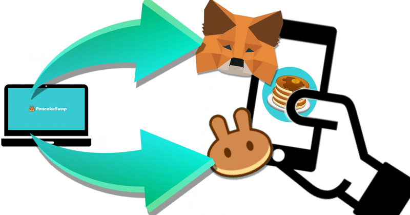 PancakeSwap(パンケーキスワップ)スマホ連動方法