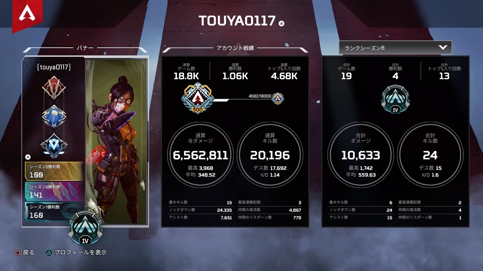 日記 Apex Legends ダイヤs8split1 Touya Note 日記 Apex Legends ダイヤs8split1 Touya Note