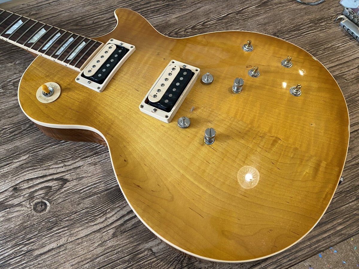 メンテナンス]中古で購入したLes Paulの初期メンテナンス