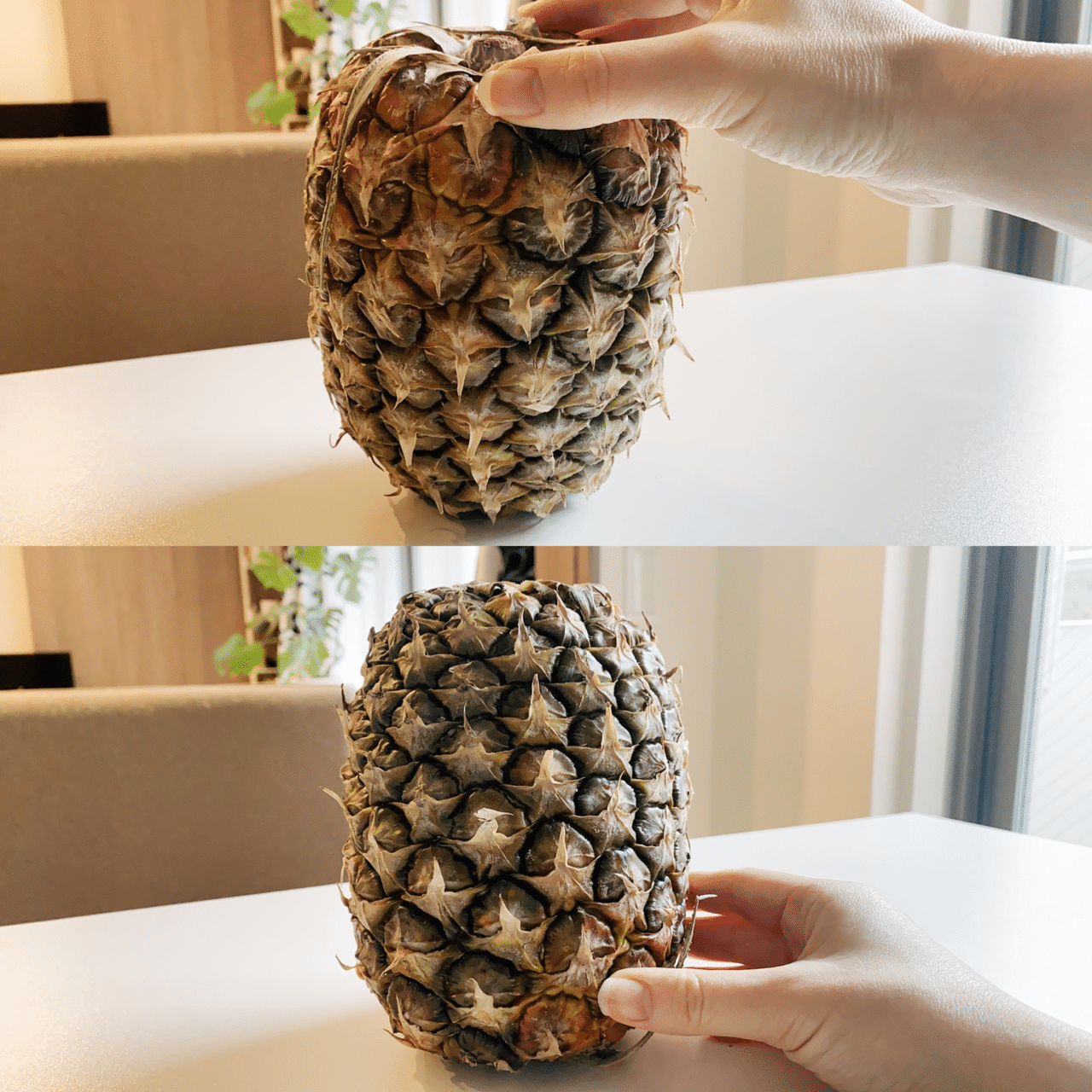 パイナップルは逆さまにして一晩おく 琉球ごはんの瑞樹 Note