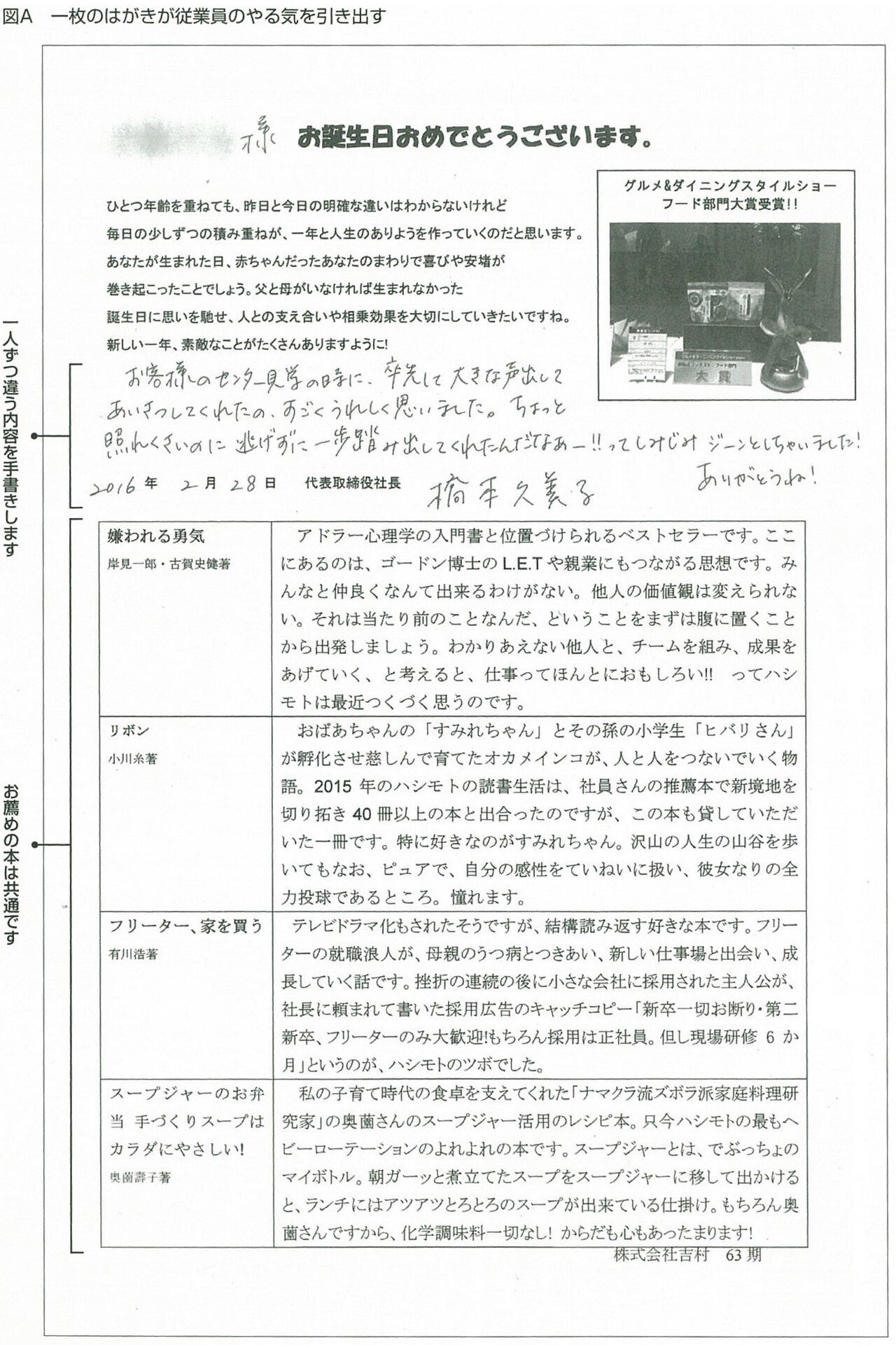 2016.3「ESの高い会社が伸びる」言葉、手紙、メール、タイミングと使い分け-01