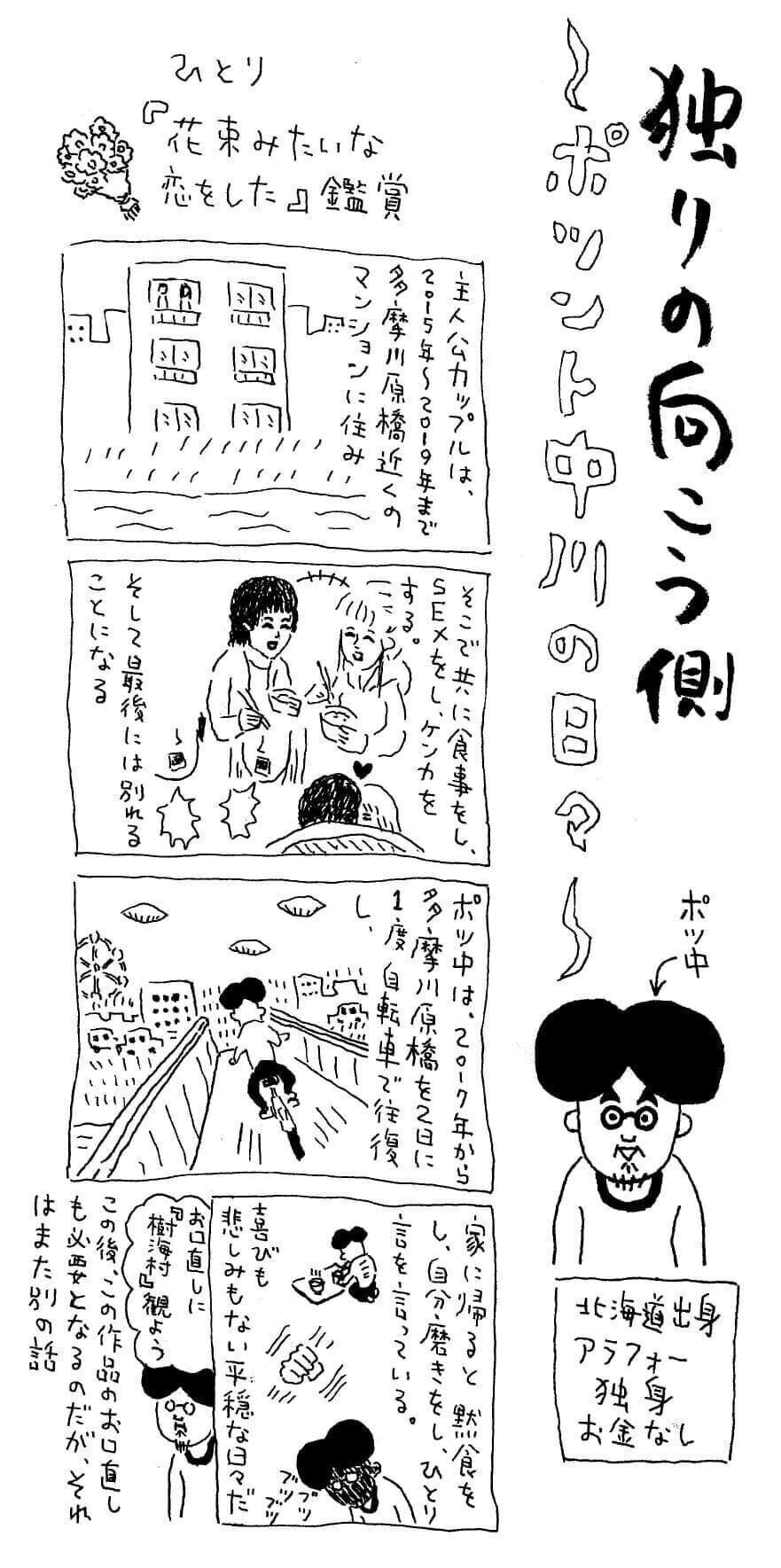 おじさんがひとりで 花束みたいな恋をした を観た話 中川学 漫画家 Note おじさんがひとりで 花束みたいな恋をした を観た話 中川学 漫画家 Note