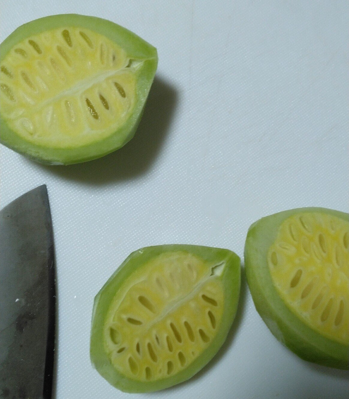 キカラスウリを食べてみよう 水鏡 Note