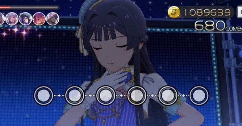ミリシタ 目指せミリオンライブ スコアアタック初級編 リアン Note