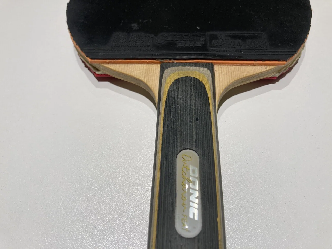現在の使用用具オフチャロフfeatをレビュー！！｜攻撃用ラケットを使う 