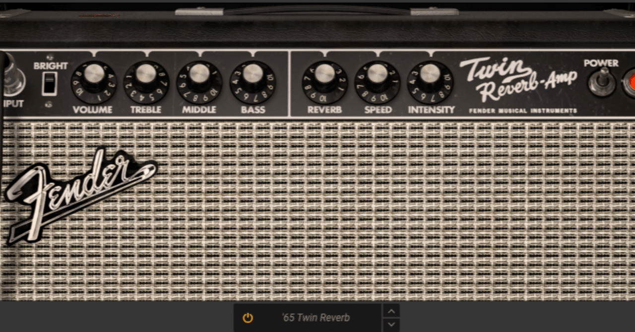 AmpliTubeで学ぶギターアンプ(3) - Fender 