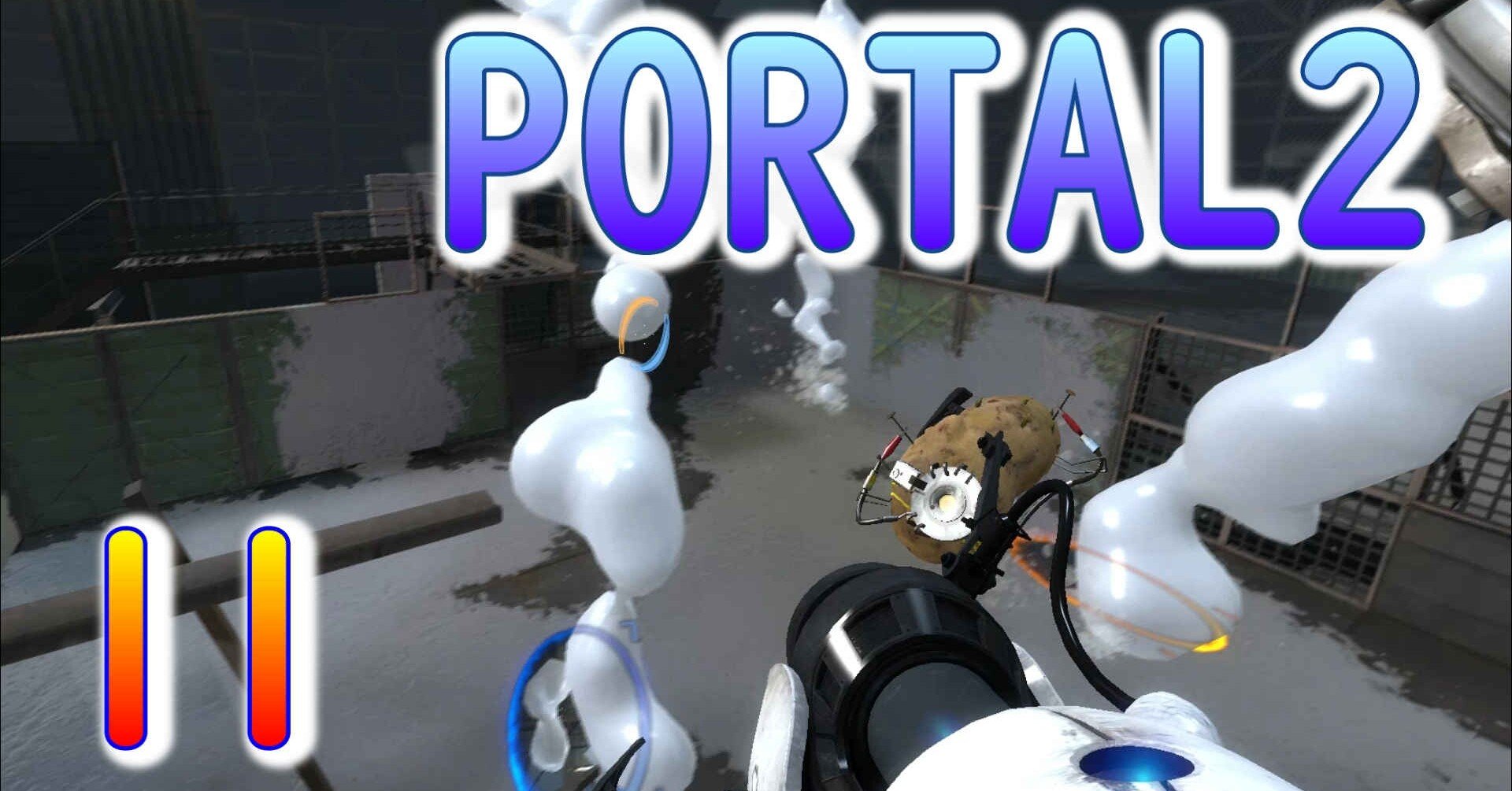 11斬新アクションパズルゲームportal2 ポータル2 を7人格全員で交代しながら攻略 ポータルエリア拡大 てん Note