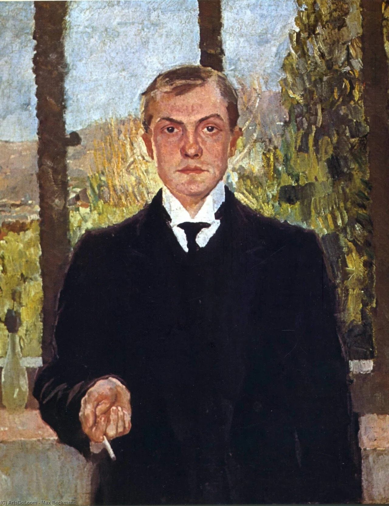 アート作品 マックスベックマン マックス・ベックマン Max Beckmann 鳥