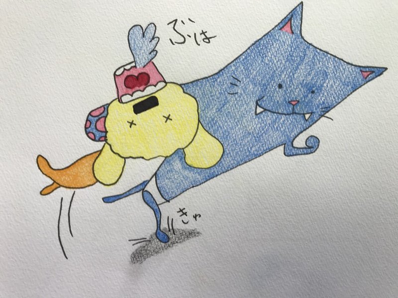 やさしい お兄ワン と プロレスラーになりたい 弟ニャン 一枚絵 ココ次郎 Note やさしい お兄ワン と プロレスラーになりたい 弟ニャン 一枚絵 ココ次郎 Note