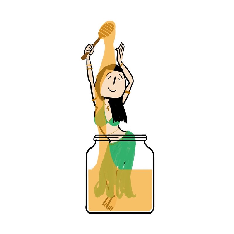 ベリーダンサーさんのイラスト Konomiasahi Note ベリーダンサーさんのイラスト Konomiasahi Note