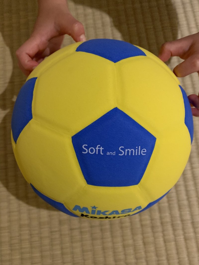 はじめてのサッカーボール むらたこ 4歳の息子くんがいるワーキングママ Note はじめてのサッカーボール むらたこ 4歳の息子くんがいるワーキングママ Note