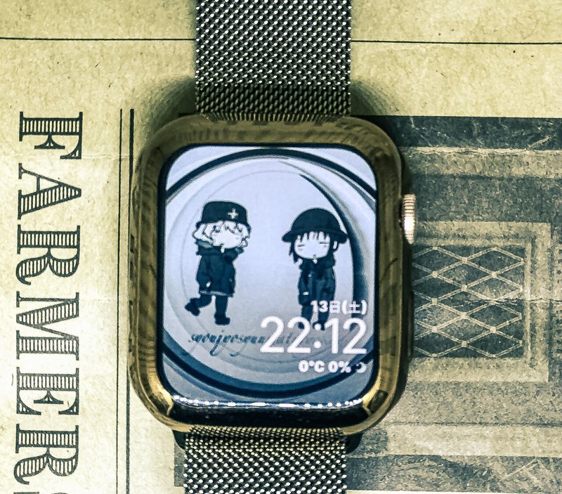 デジタルイラストをapple Watchに 書店員のすヽめ Note