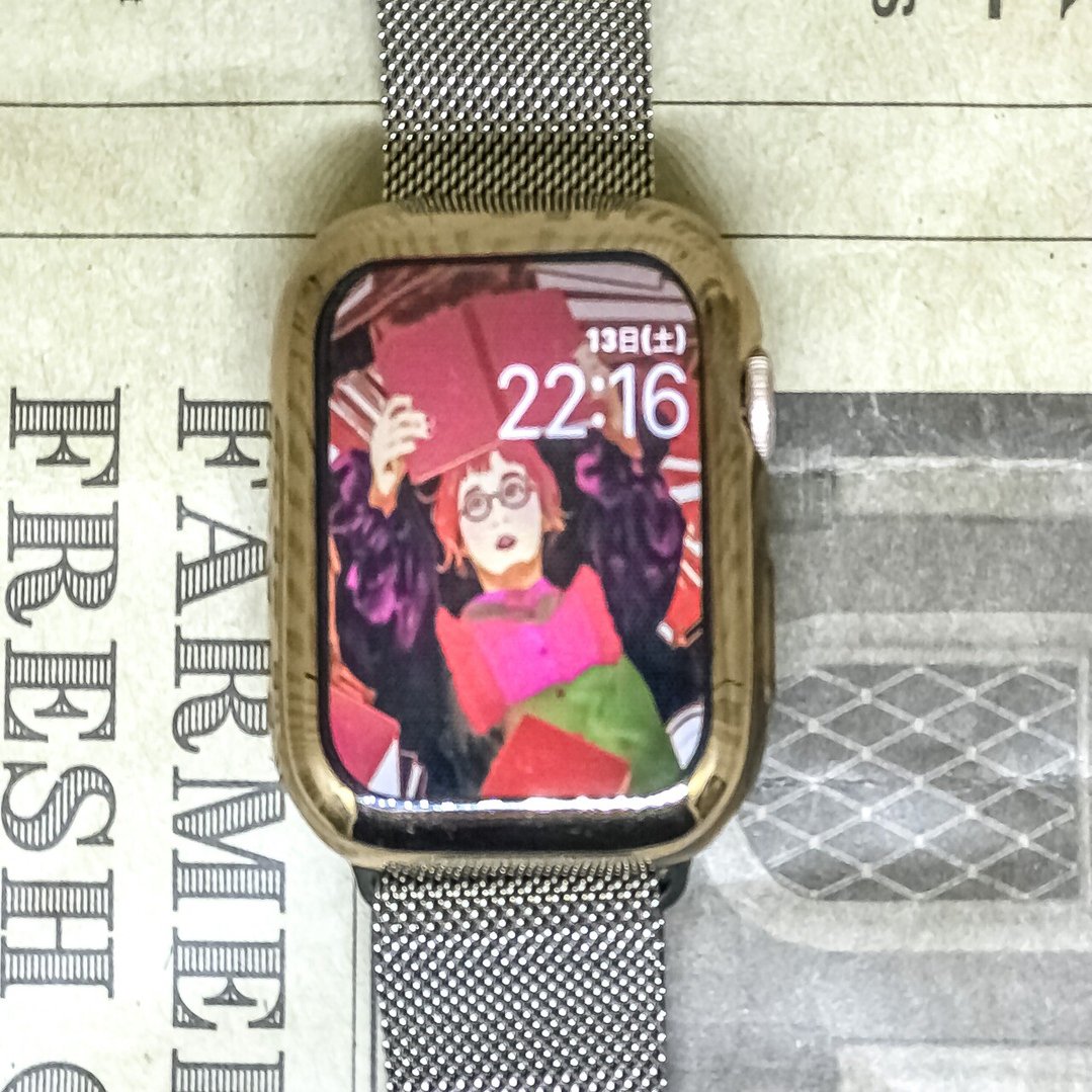 デジタルイラストをapple Watchに 書店員のすヽめ Note