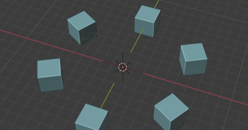 Blender オブジェクトを円形に配置 モディファイアー 配列 Yugaki Note