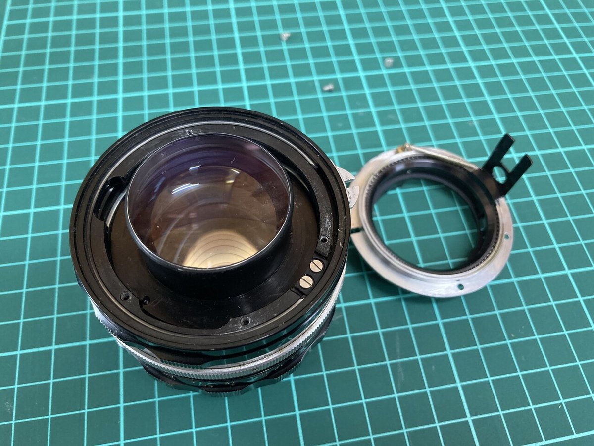 Nikkor-s Auto 50mm F1.4 分解清掃｜雅辺