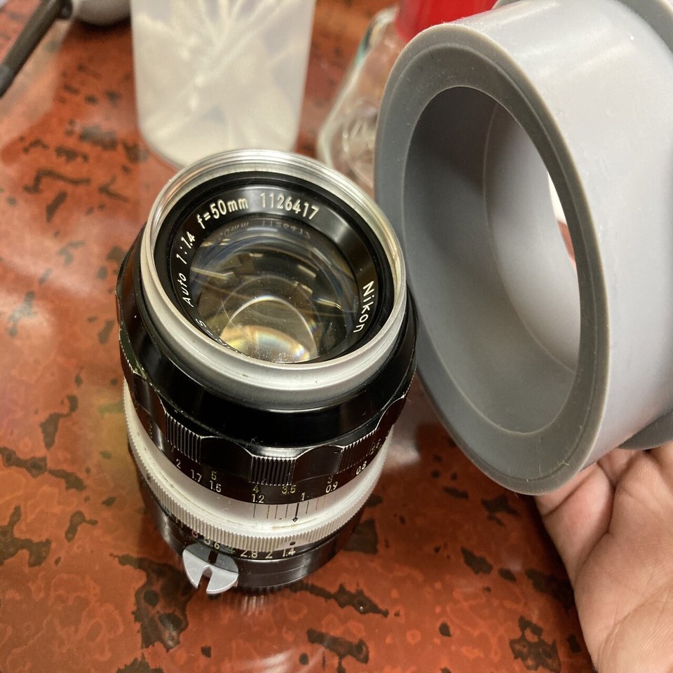 Nikkor-s Auto 50mm F1.4 分解清掃｜雅辺