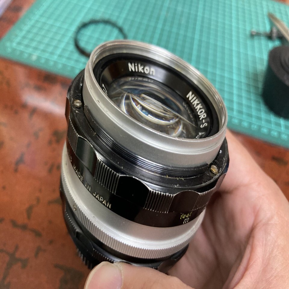 Nikkor-s Auto 50mm F1.4 分解清掃｜雅辺