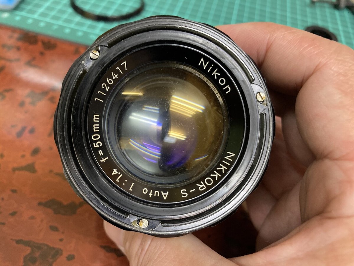 Nikkor-s Auto 50mm F1.4 分解清掃|雅辺 Nikkor-s Auto 50mm F1.4 分解清掃|雅辺