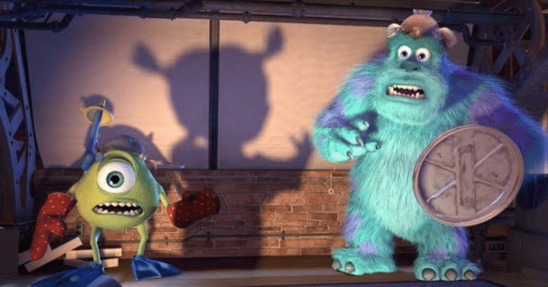モンスターズ インク 参考にならない映画レビュー 148 定時退社マン 参考にならない映画レビュー note