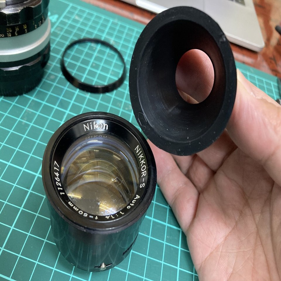 Nikkor-s Auto 50mm F1.4 分解清掃｜雅辺