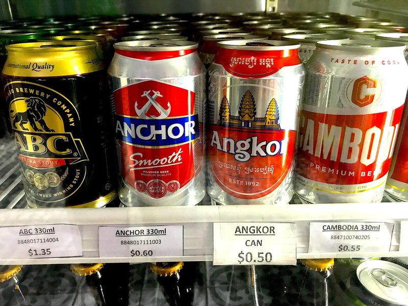 カンボジアの物価 お酒編 Norikotakaoka Note