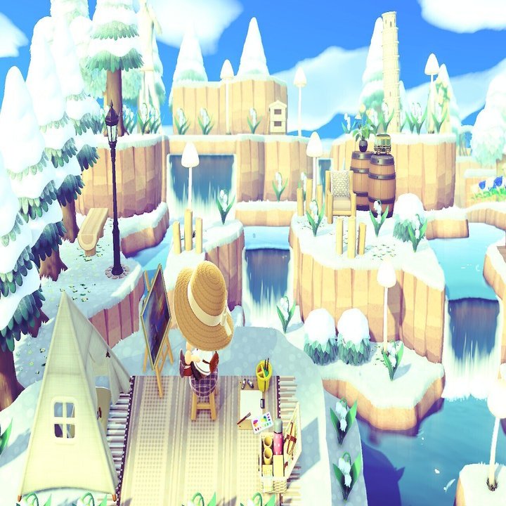 あつ森 高クオリティの絶景とお家 そのこだわりに心打たれました ハテノ島 島訪問記 びゅーん Note