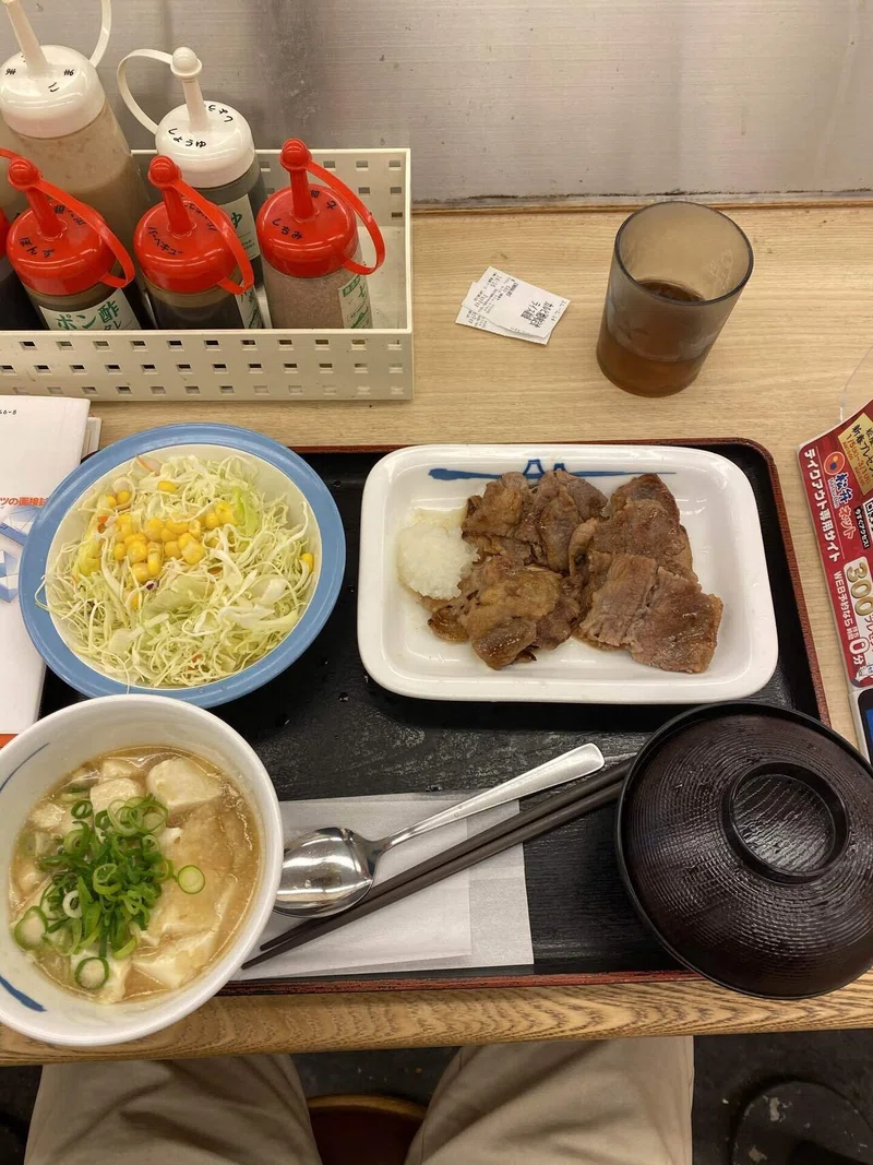 松屋のロカボ飯 焼肉定食よりカルビ定食のほうがいいね Locabomaster Note