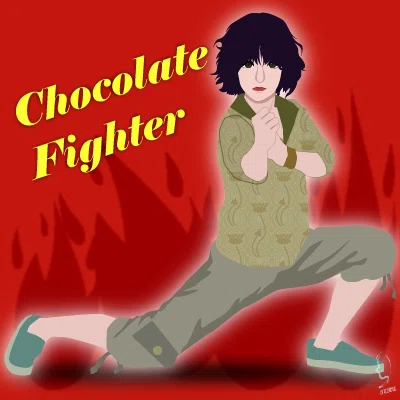 タイ映画 チョコレート ファイター よりヒロイン ジージャー ヤーニン のイラスト 輝っち Note