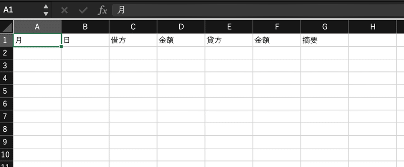 Excel Vba 簿記学習記録 Excel の仕分けから勘定記入するマクロの作成 I 低音ヤケド Note Excel Vba 簿記学習記録 Excel の仕分けから勘定記入するマクロの作成 I 低音ヤケド Note