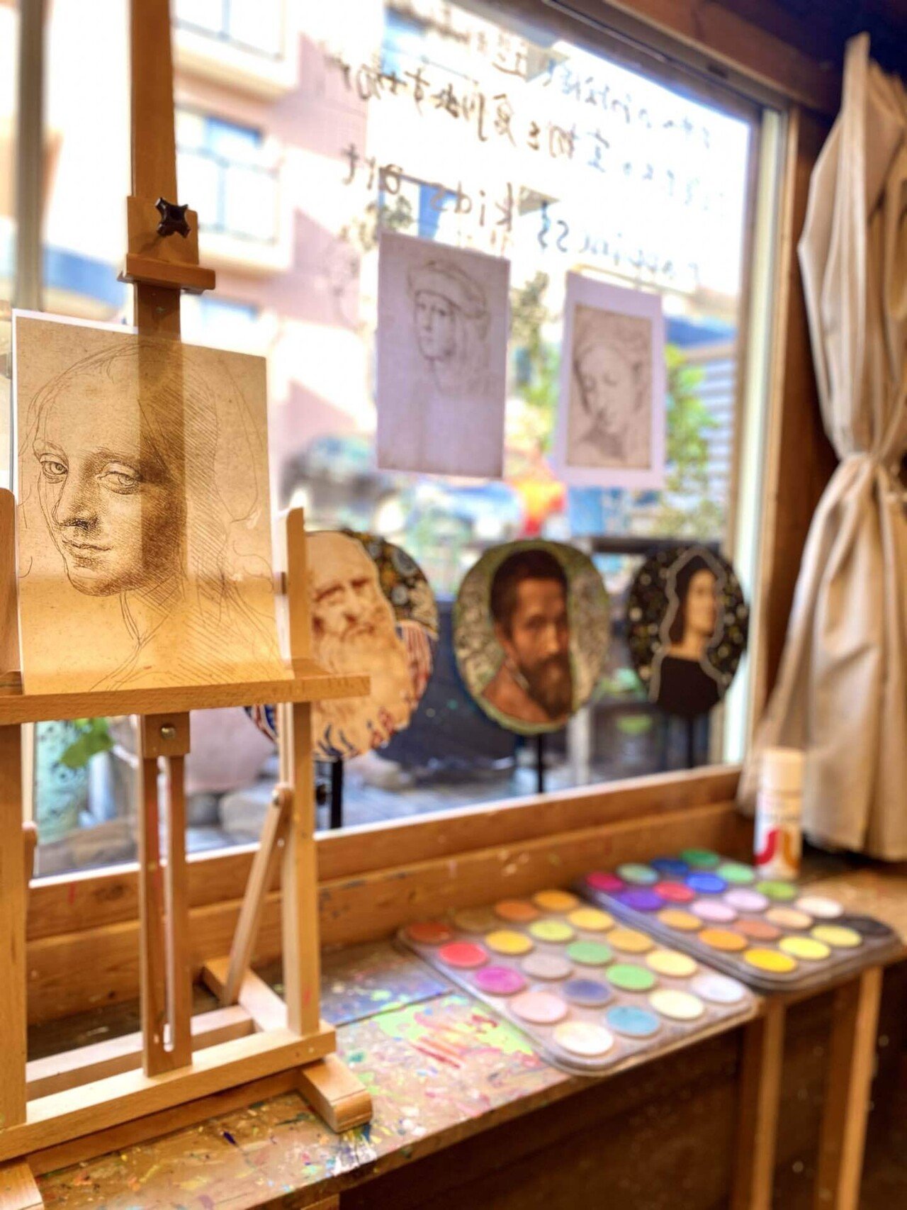 描きたい！」という気持ちを大切にしたい。パンパステルで古典模写！10