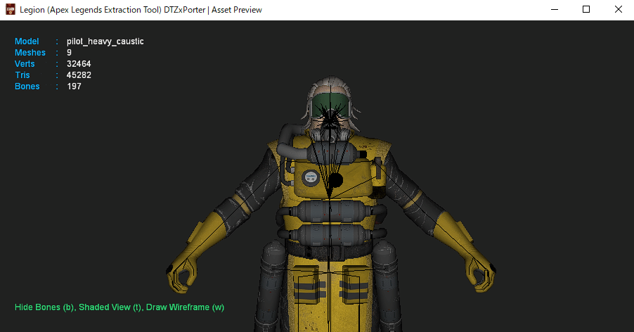 Cg初心者でも簡単 無料 Apex Legendsの3dモデルを 自由自在 に動かす方法 前編 4rin Note