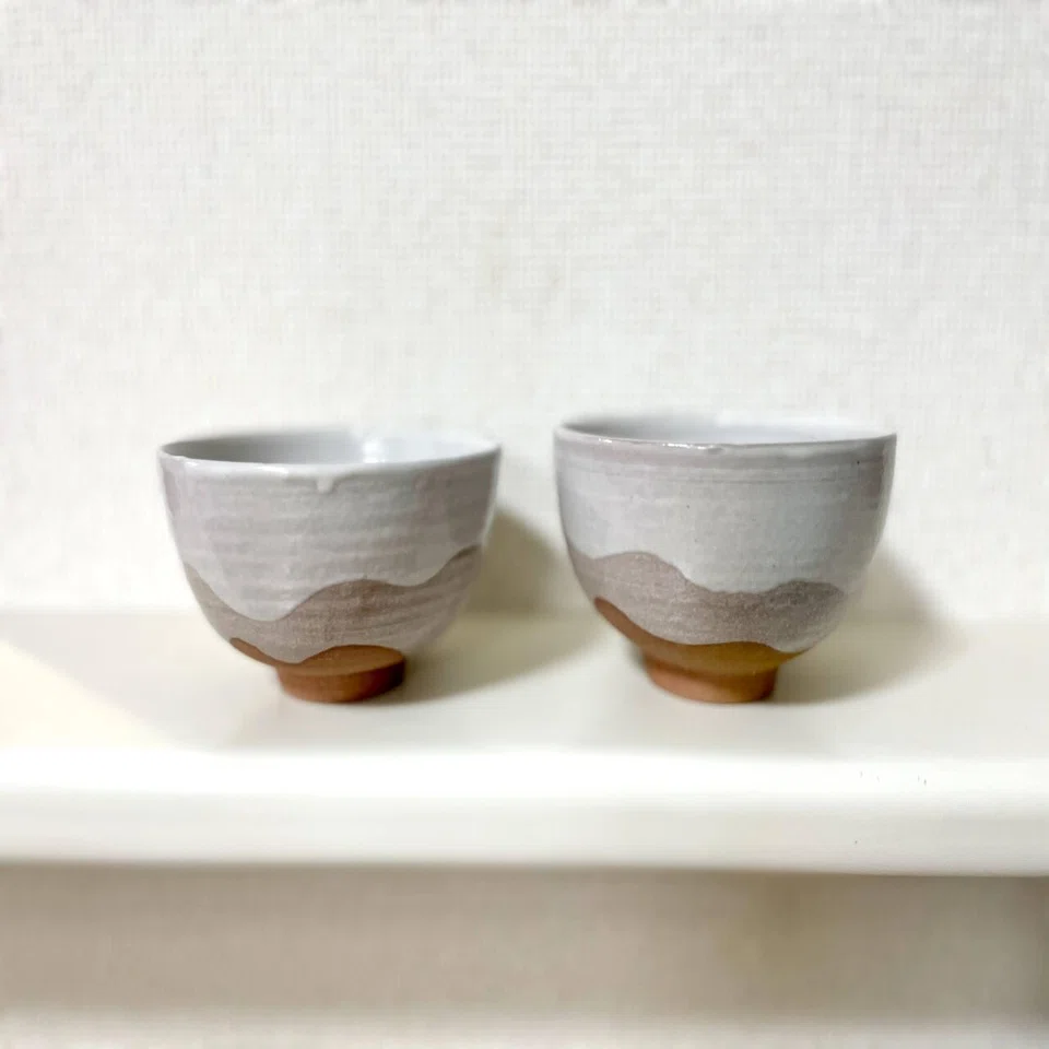 no.28 波模様のお茶碗 完成編｜Nao?＠陶芸主婦