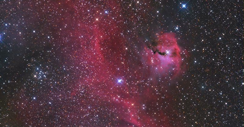 いっかくじゅう座のカモメ星雲（Seagull nebula）の天体写真を撮る