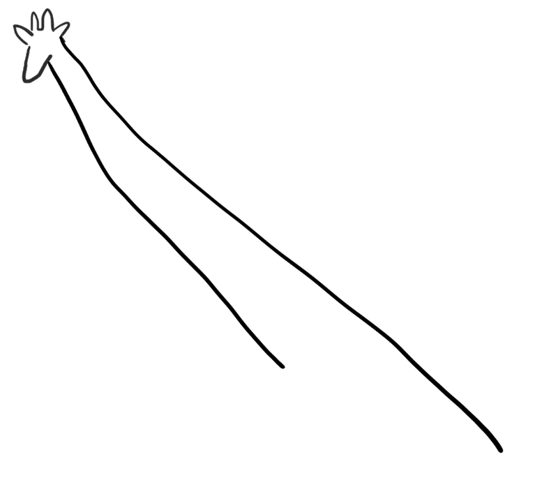 キリンの描き方 Sattou Note